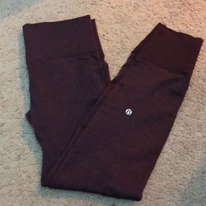Lululemon Athletica Purple Spandex Leggings
